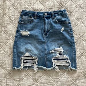 American Eagle high wasited denim skirt SZ 00